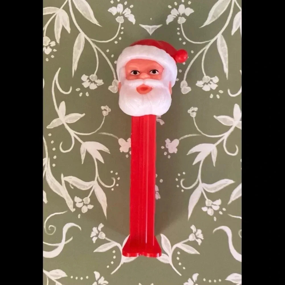 Vintage 1980 Santa Claus PEZ Dispenser-w/Feet-Vtg-Retro-80s-CLEAN-RARE-EXCELLENT